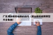 广东潮汕麻将胡牌的技巧（潮汕麻将胡牌牌型大全集图）