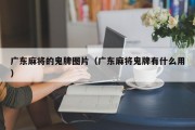 广东麻将的鬼牌图片（广东麻将鬼牌有什么用）